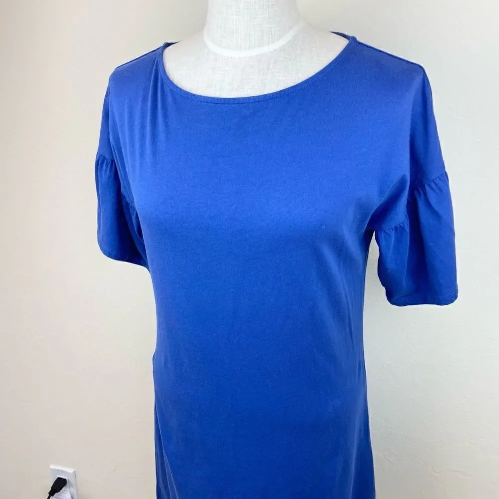 Vineyard Vines Scoop-Neck Shirt Dress - Blue